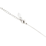 Silver Heart crystal Pendant Necklace