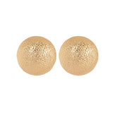 Hammered Gold plated Earrings
