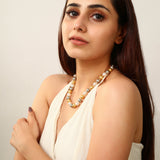 Golden Harmony Pearl Necklace
