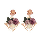 Boho Light weight Gold plated Earrings