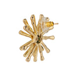 Twine Floral Gold plated Earrings