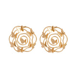 Gold plated Butterfly Earrings