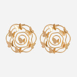 Gold plated Butterfly Earrings