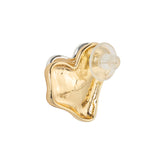 18k Gold plated White Earrings