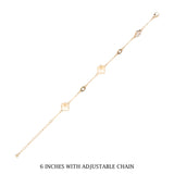 Gold Charm of Luck Bracelet