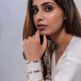 Gold Love Cartier Nail Bracelet