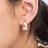 Gold Plated CZ Stone Earrings for Women