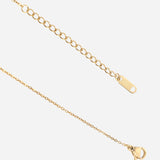 Pendant Chain with Turquoise Shell Pearl Necklace