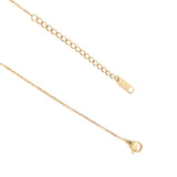 Pendant Chain with Turquoise Shell Pearl Necklace