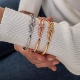 Rose Gold Love Cartier Nail Bracelet