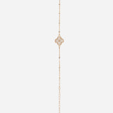 Gold Clover Crystal Bracelet
