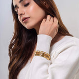 Rose Gold Tiffany Roman Numeral Bracelet