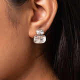 Dangling Cubic Zirconia Earrings