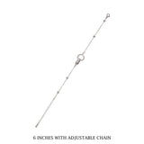 Silver Timeless Crystal Bracelet