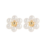 18 kt gold plating , anti tarnish , light weight , shell pearl