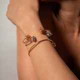Gold Knot Bracelet Cuff