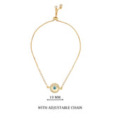 Gold Lunar Gaze Bracelet