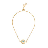 Gold Lunar Gaze Bracelet