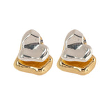 18k Gold plated White Earrings