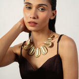 Mermaid Gold Plated Antitarnish Necklace With Adjustable Chain