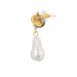 18 kt gold plating , anti tarnish , light weight , shell pearl