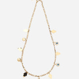 Evil eye and Hamsa Hand necklace