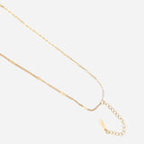 Butterfly Gold Plated Pendant Chain