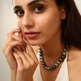 Dark Mystic Pearl Necklace