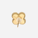 Van Cleef Green Clover Earrings