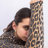 Gold Plated CZ Stone Earrings for Women