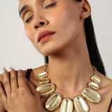 Mermaid Gold Plated Antitarnish Necklace With Adjustable Chain