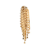 Starry Rose Gold plated Long Earrings
