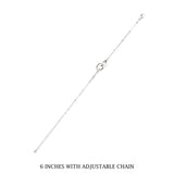 Silver Orbit Crystal Bracelet