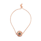 Rose Gold EVil Eye Bracelet