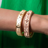 Van cleef Rose Gold diamond studded Bracelet
