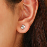 Crystal Grid Earrings