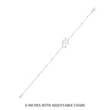 Silver Eternal Loop Bracelet