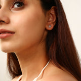 Crystal Grid Earrings