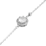 Silver Luna Crystal Bracelet