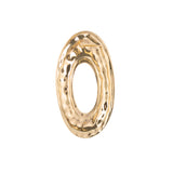 Susan Hammered Gold plated Earrings