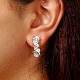 Crystal Dewfall Earrings