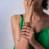 Van cleef Rose Gold diamond studded Bracelet