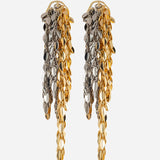 Silver & Gold plated Long Earrings