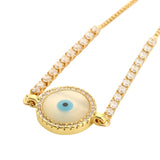 Gold Lunar Gaze Bracelet