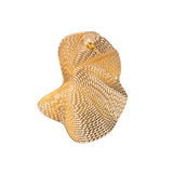 Alba Hammered Gold plated Earrings
