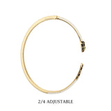 Gold  Snake Cuff Bracelet