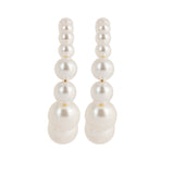 Dangling Pearl String Earrings