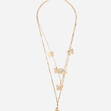 Butterfly Gold Plated Pendant Chain