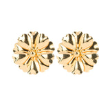 Floral Gold plated Earrings
