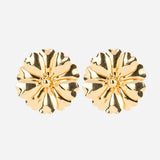 Floral Gold plated Earrings